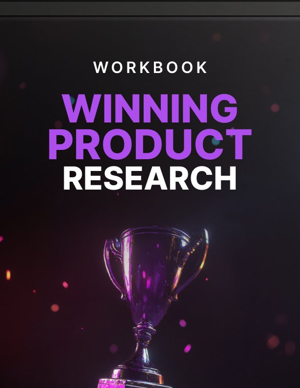 Winning Product Research Workbook